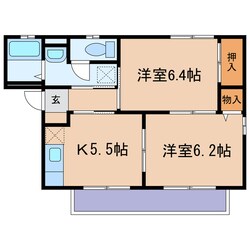 サリーレ太陽の物件間取画像